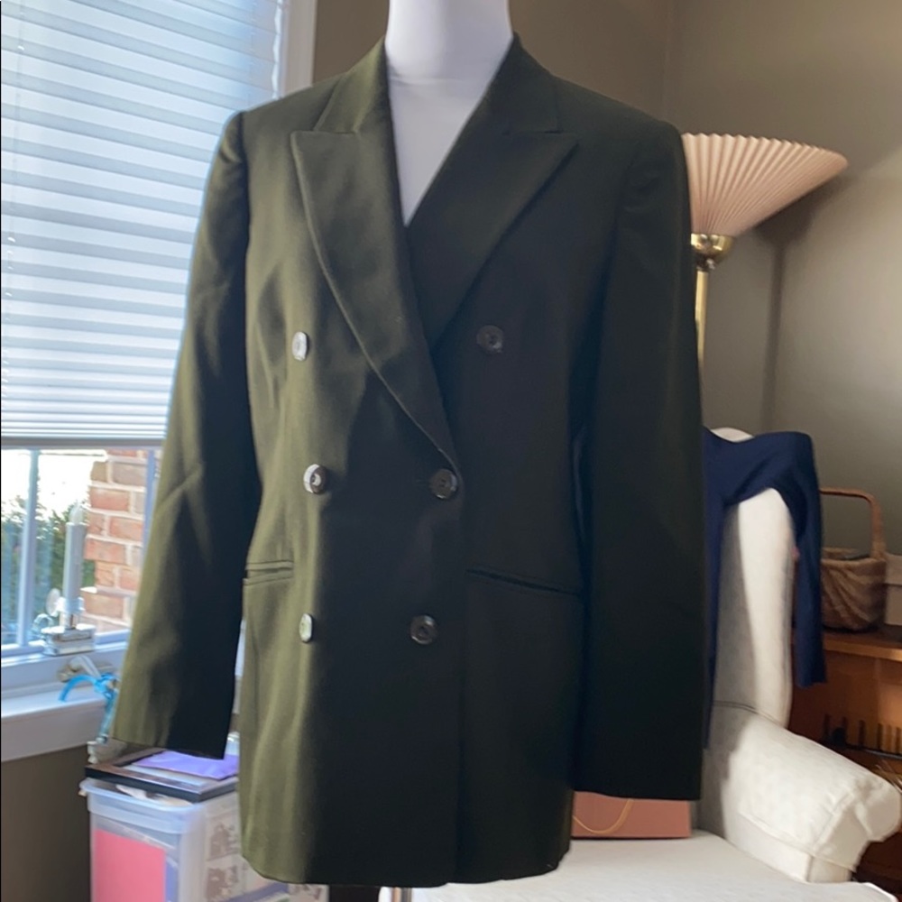 Liz Claiborne collection double breasted jacket